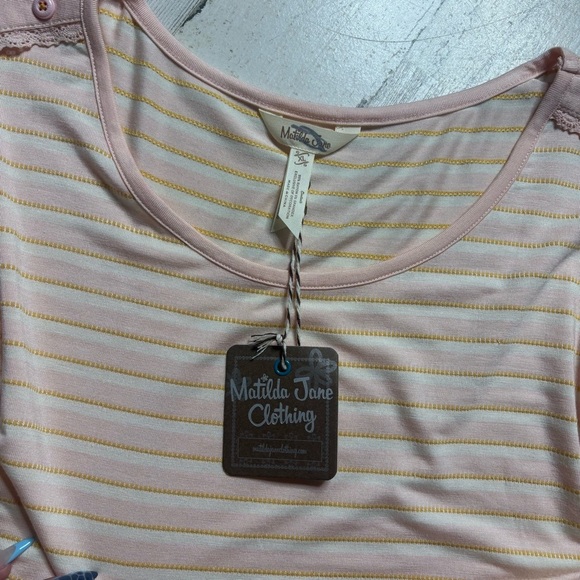 NWT Matilda Jane True Friend Long Sleeve Blouse Size XL - Picture 3 of 4